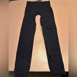 SPANX Black High-Waist Leggings. EUC